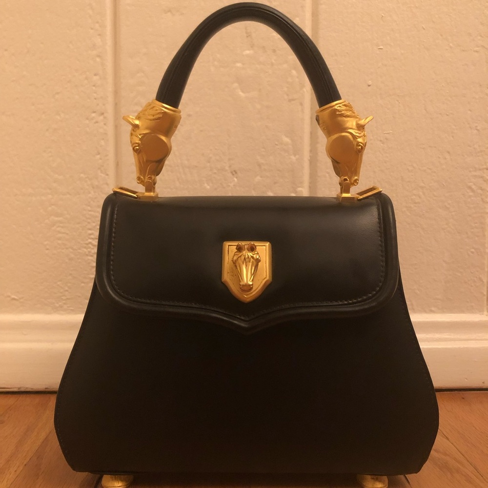 Vicenza Vintage 1993 Horse Handbag in EUC